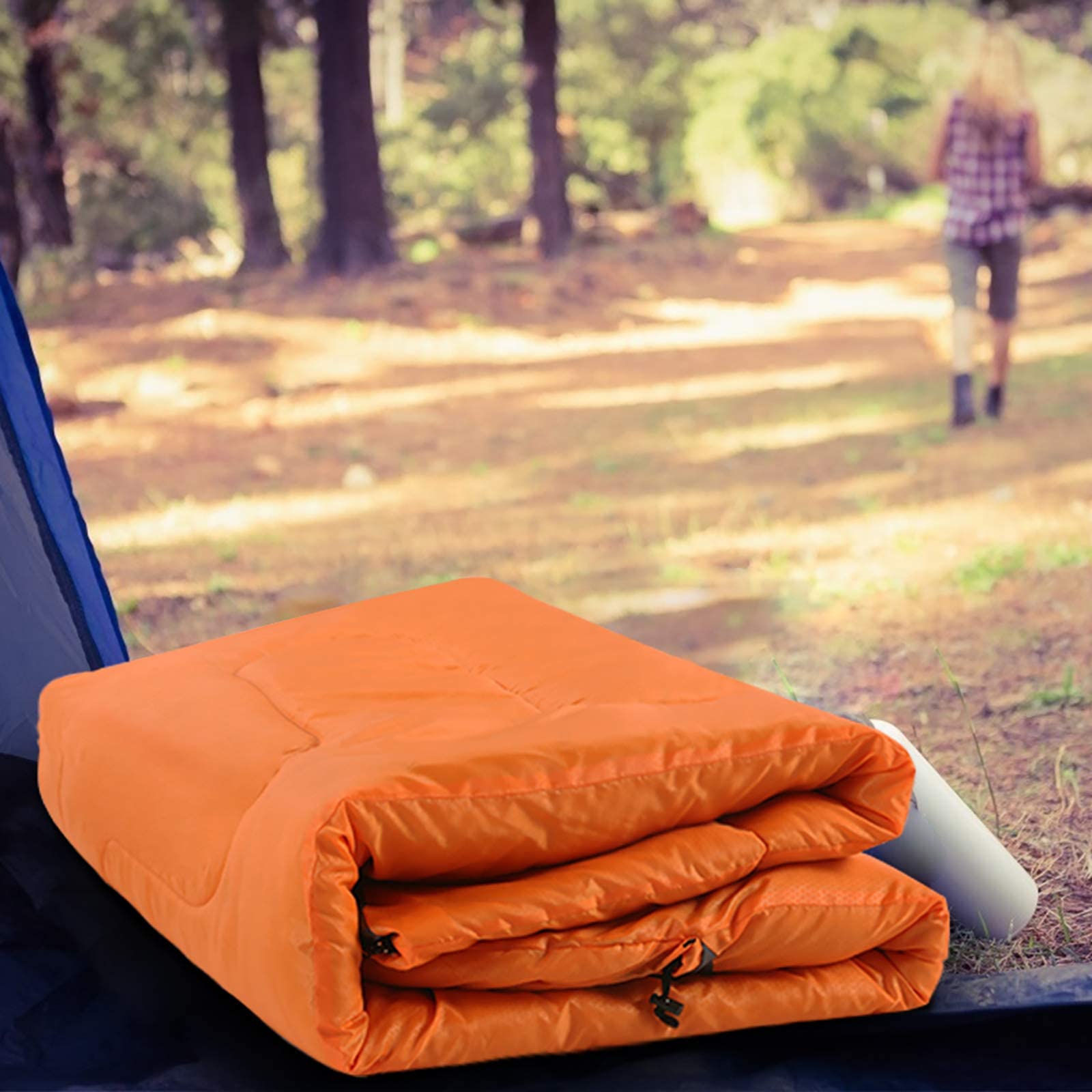 Sleeping Bags For Adults Women Backpacking Lightweight Waterproof- Summer Weather Sleeping Bag For Girls Warm Camping Hiking Out