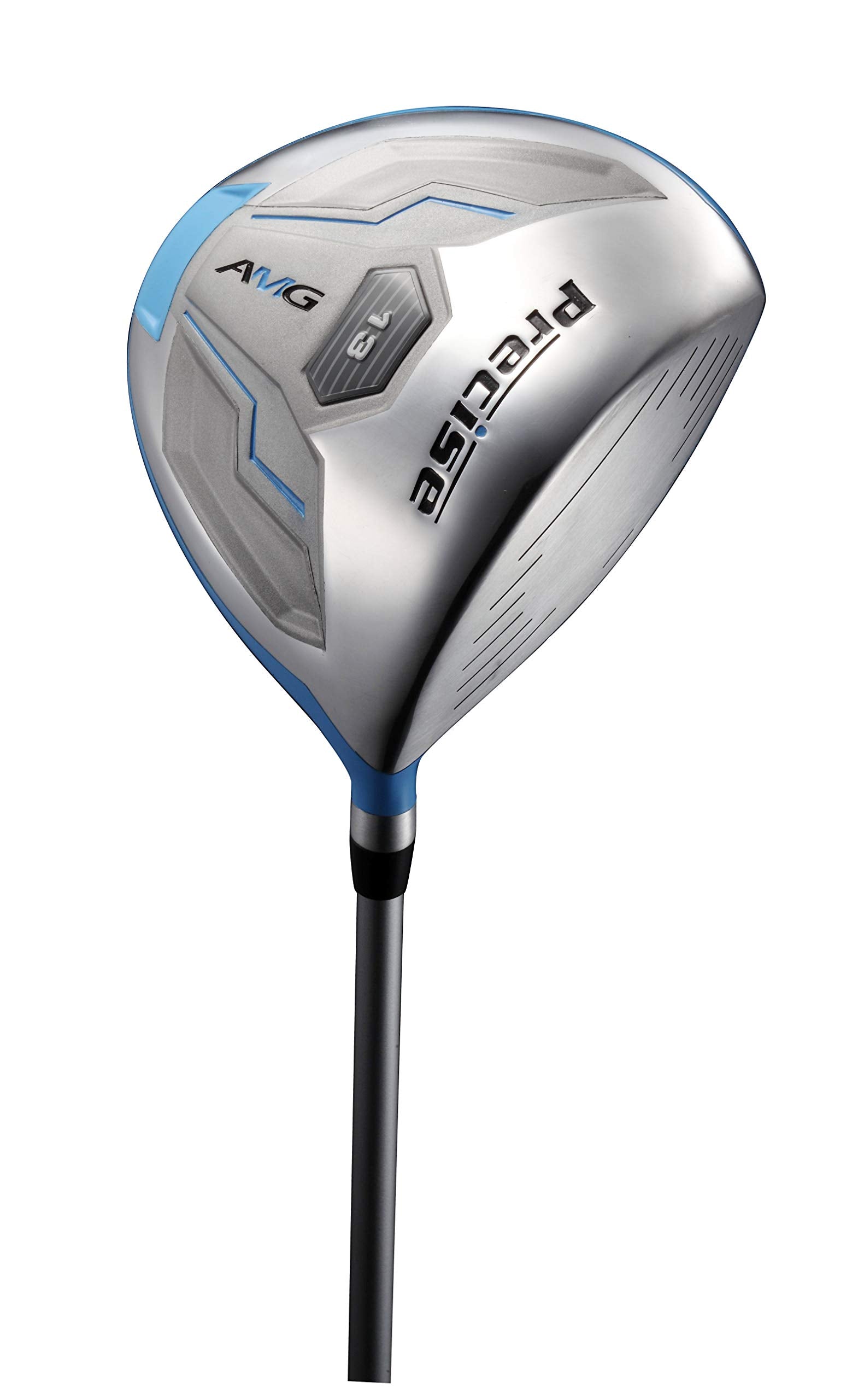 Precise Amg Ladies Womens Complete Golf Clubs Set Includes Driver, Fairway, Hybrid, 6-Pw Irons, Putter, Stand Bag, 3 H/Cs - Choo