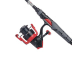 Abu Garcia 7 Max X Fishing Rod And Reel Spinning Combo, 3 +1 Ball Bearings With Lightweight Graphite Body & Rotor, Rocket Line M