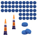 Billiard Pool Cue Tips Replacement: 40PCS 13MM Pool Cue Stick Tips Replacing Repair Kit Billiard Cue Tips for Pool Table Cues St