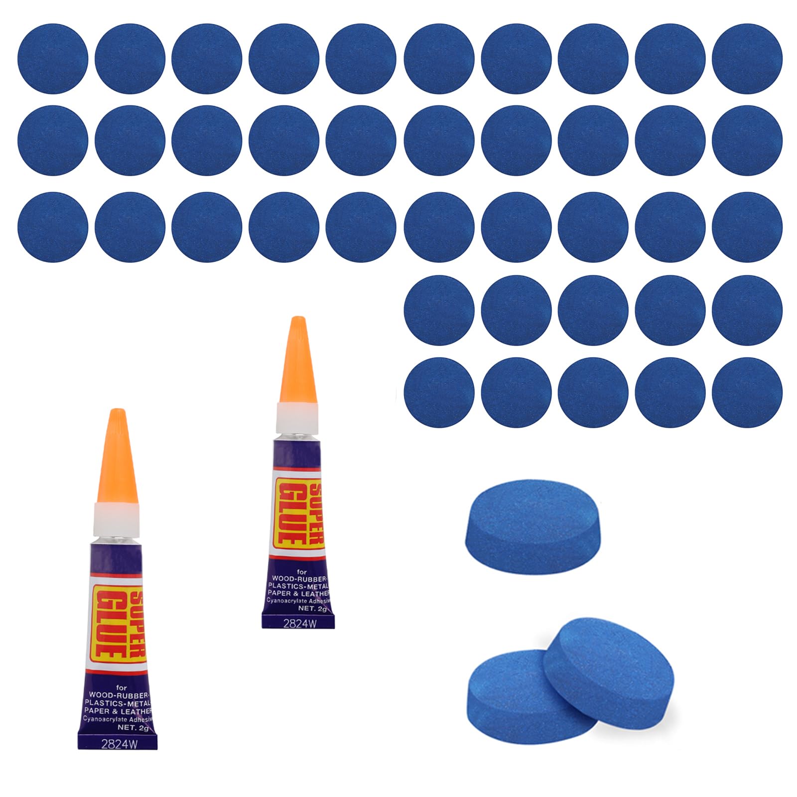 Billiard Pool Cue Tips Replacement: 40PCS 13MM Pool Cue Stick Tips Replacing Repair Kit Billiard Cue Tips for Pool Table Cues St