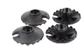 Mons Peak Ix Trekking Hiking Ski Poles Mud Snow Baskets 50 Mm (4 Pack) Replacement Screw On