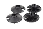 Mons Peak Ix Trekking Hiking Ski Poles Mud Snow Baskets 50 Mm (4 Pack) Replacement Screw On
