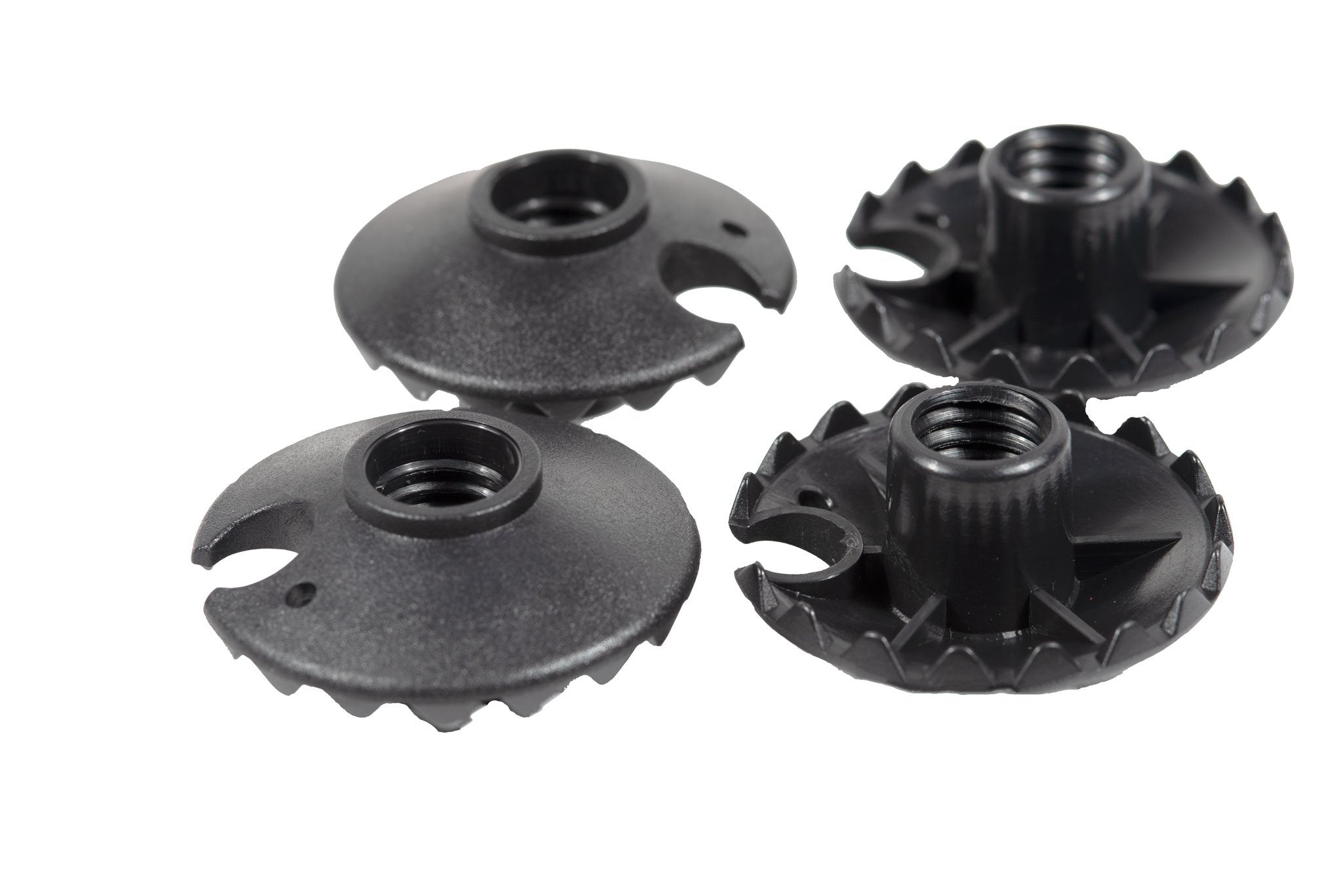 Mons Peak Ix Trekking Hiking Ski Poles Mud Snow Baskets 50 Mm (4 Pack) Replacement Screw On