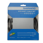 Shimano Mtb Optislick Derailleur Cable And Housing Set, Black