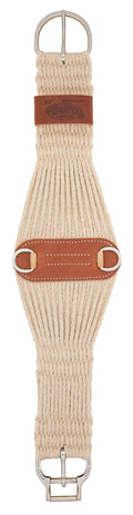 Weaver Leather Mohair Blend 27 Strand Roper Smart Cinch, Natural, 30