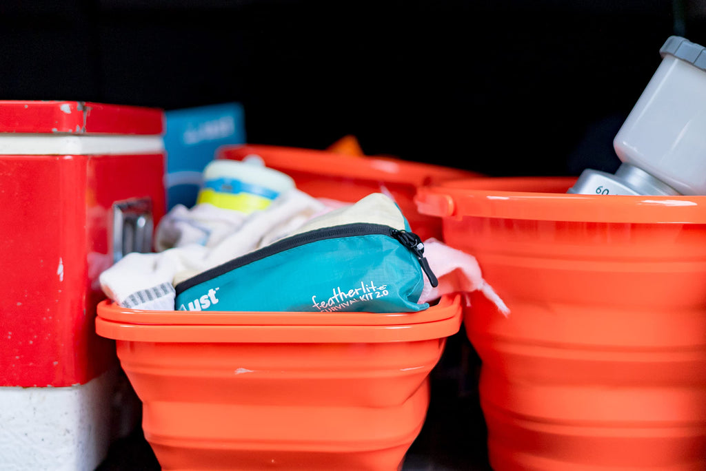 Ustflexware Collapsible Sink 2.0 With 4.23 Gal Wash Basin For Washing Dishes And Person During Camping, Hiking And Home