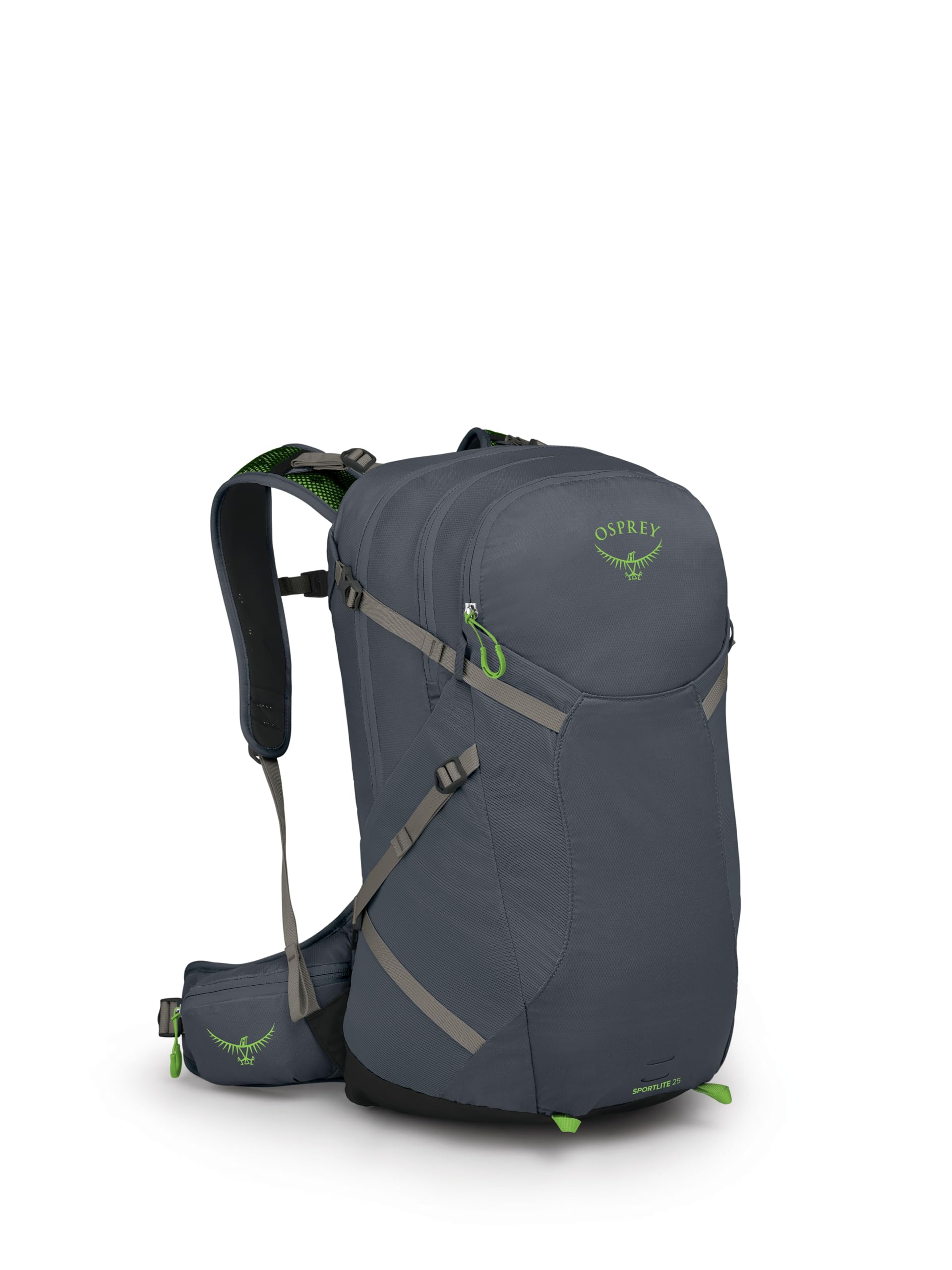 Osprey Sportlite 25L Lightweight Hiking Backpack for Men and Women, Tungsten/Grey Wolf, M/L