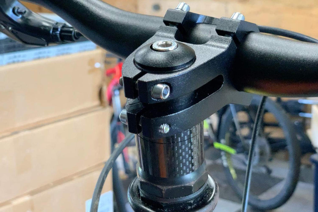 Bnvb Aluminum Alloy Bike Fork Stem Quill Riser Extender Extension Road Mountain Bicycle Stem Head Up Raiser Handlebar Riser Adap