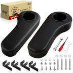 Roykaw Golf Cart Armrest With Cup Holder Compatible With Ezgo Club Car Yamaha - Upgrade Support Frame/No Drilling Required - Jus