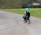Wipeout Dry Erase Kids Helmet For Bike, Skate, And Scooter, Teal Blue Youth L 8+