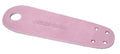 Sure-Grip Leather Toe-Guards for Roller Skate (Light Pink)
