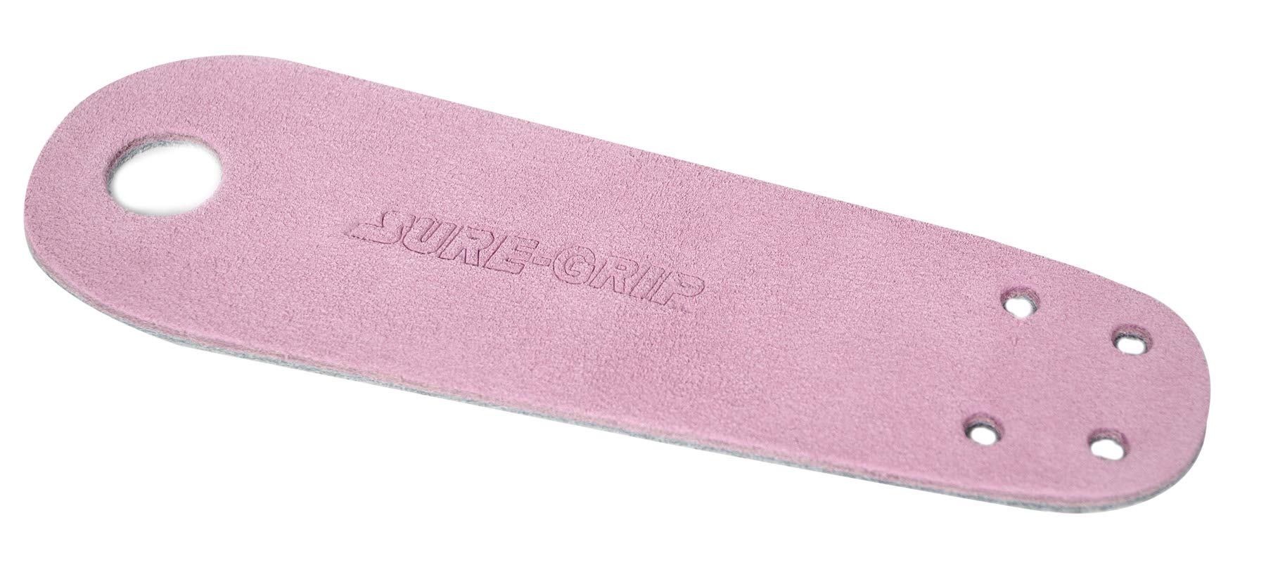 Sure-Grip Leather Toe-Guards for Roller Skate (Light Pink)