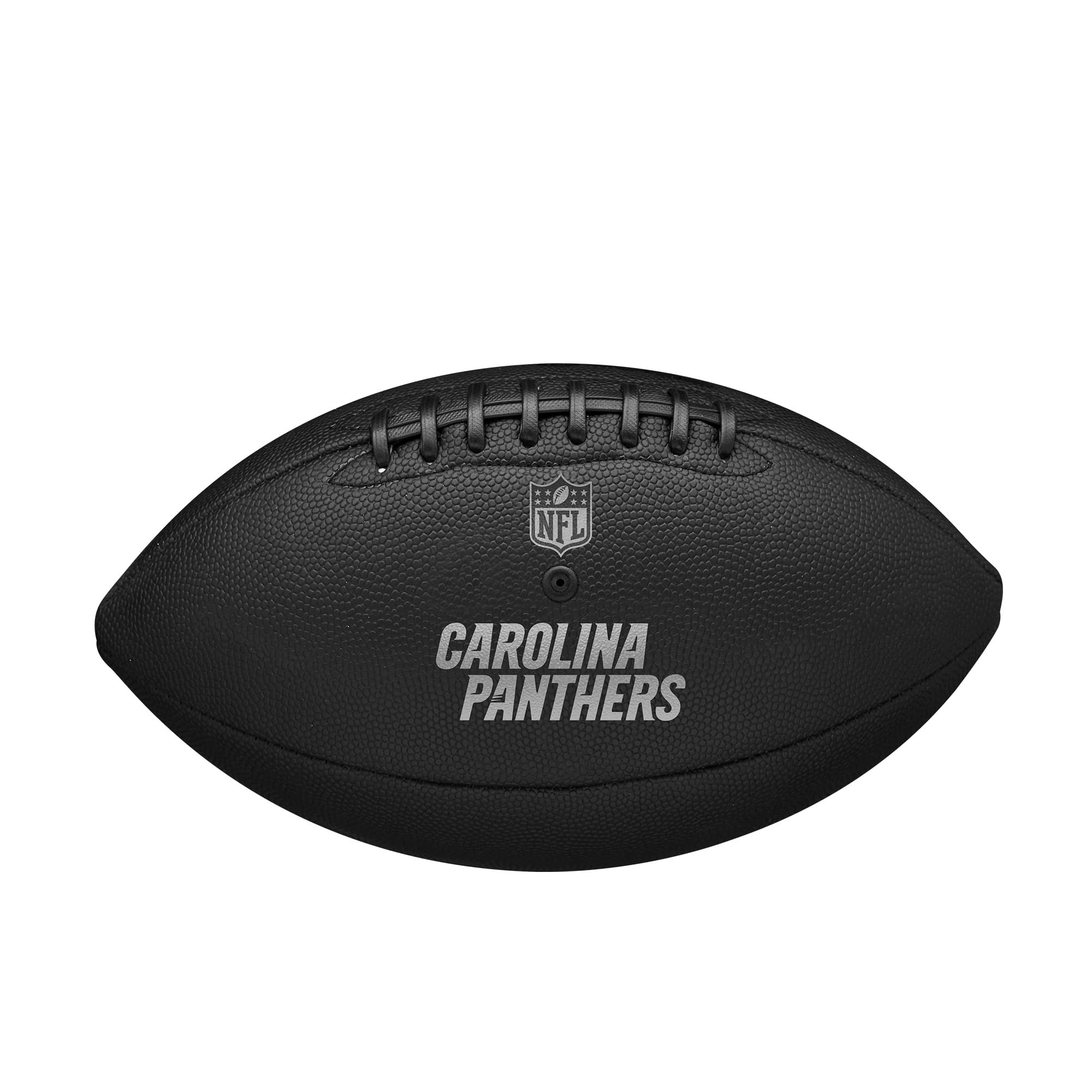Wilson Nfl Team Metallic Premiere Football - Official Size, Carolina Panthers