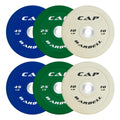 Cap Barbell 160 Lb Competition Olympic Bumper Plate Set