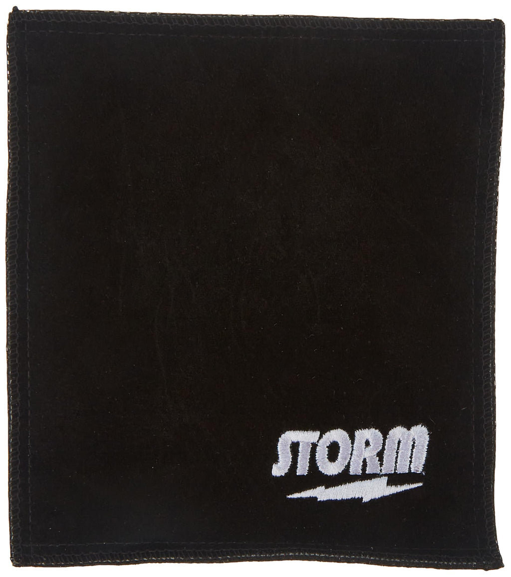 Storm Bowling Shammy Bowling Ball Cleaning Pad Black, 8''X8''X1''