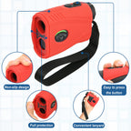 Xxerciz Silicone Case For Callaway 300 Pro Laser Golf Rangefinder, Protective Carry Case With Wrist Lanyard, Golf Rangefinder Ac