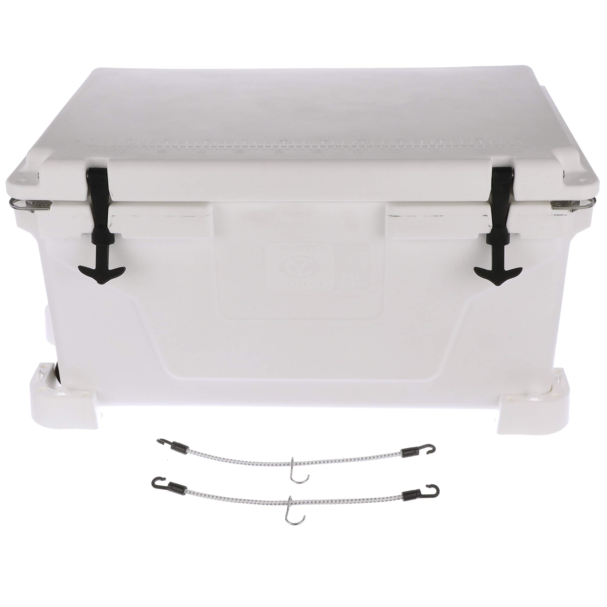Attwood 14137-7 Cooler Mounting Kit, 4 Corner Pieces, 2 Quick-Connect Stretch Straps, Corrosion-Resistant