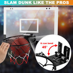 Treywell Indoor Basketball Hoop Sports Fan Backboards For Kids And Adults Door Room Basketball Hoop Mini Hoop With 3 Balls Baske