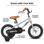 Joystar 16 Inch Kids Bike For 4 5 6 7 Years Boys Girls Gifts Bikes Unisex Children Bicycles With Training Wheels Bmx Style 85% A