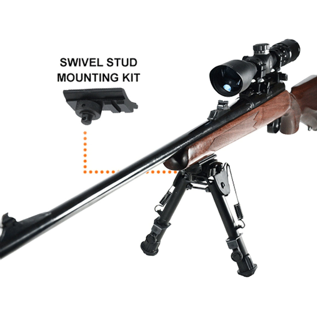 Utg Tactical Op Bipod, Qd Lever Mount, Height 5.9''-7.3'',Black
