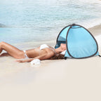 Pop Up Dog Beach Tent,Mini Head Tent,Can Be Fixed Small Dog Beach Sun Shelters Tent ,Shelter For Cat,Waterproof And Breathable M