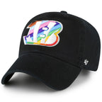 47 Men'S Black Cincinnati Bengals Team Pride Clean Up Adjustable Hat