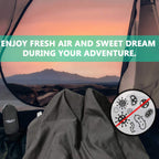 Frelaxy Sleeping Bag Liner, Warm Weather Ultralight Comfy & Easy Care Travel & Camping Sheet With Pillow Pocket, 4 Seasons Cold,