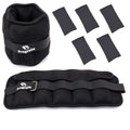 Adjustable Ankle Weights 1-12 Lbs Pair With Removable Weight For Jogging, Gymnastics, Aerobics, Physical Therapy, Resistance Tra