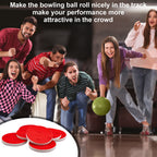Maitys 12 Pieces Bowling Sanding Pads Bowling Ball Spinner Bowling Ball Sanding Sand Pads Resurfacing Polishing Cleaning Kit, 50