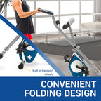 Xterra Fitness Folding Exercise Bike, 225 Lb Weight Capacity, Cordless, Battery Powered With Solid X-Frame Folding Design, Padde