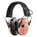 Savior Equipment Apollo Electronic Earmuffs Ear Protection for Shooting w/Soft Gel Ear Pads & Padded Headband, Peach