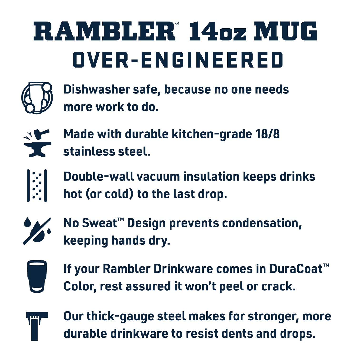 Yeti Rambler 14 Oz Mug, Vacuum Insulated, Stainless Steel With Magslider Lid, Canopy Green