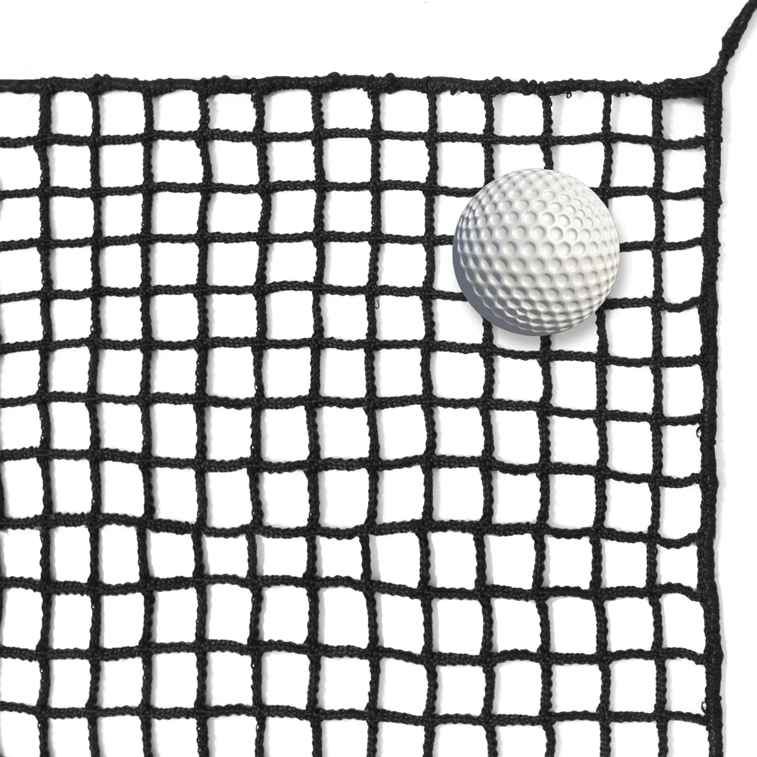 EMEKIAN 15x20Ft Golf Practice Net Heavy Duty, 400GSM Golf Ball Barrier Nets for Backyard Garage Indoor Outdoor, Adjustable Hitti