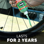 Slime 10056W-4PK Bike Tube Puncture Repair Sealant, Prevent and Repair, Suitable for All Bicycles, Non-Toxic, Eco-Friendly, 4 x