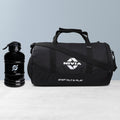 Nivia Beast Gym Combo For Men & Women, Beast Gym Bag With Shoe Compartment (21 Litres), 1800 Ml Water Bottle (Black), Pack Of 2