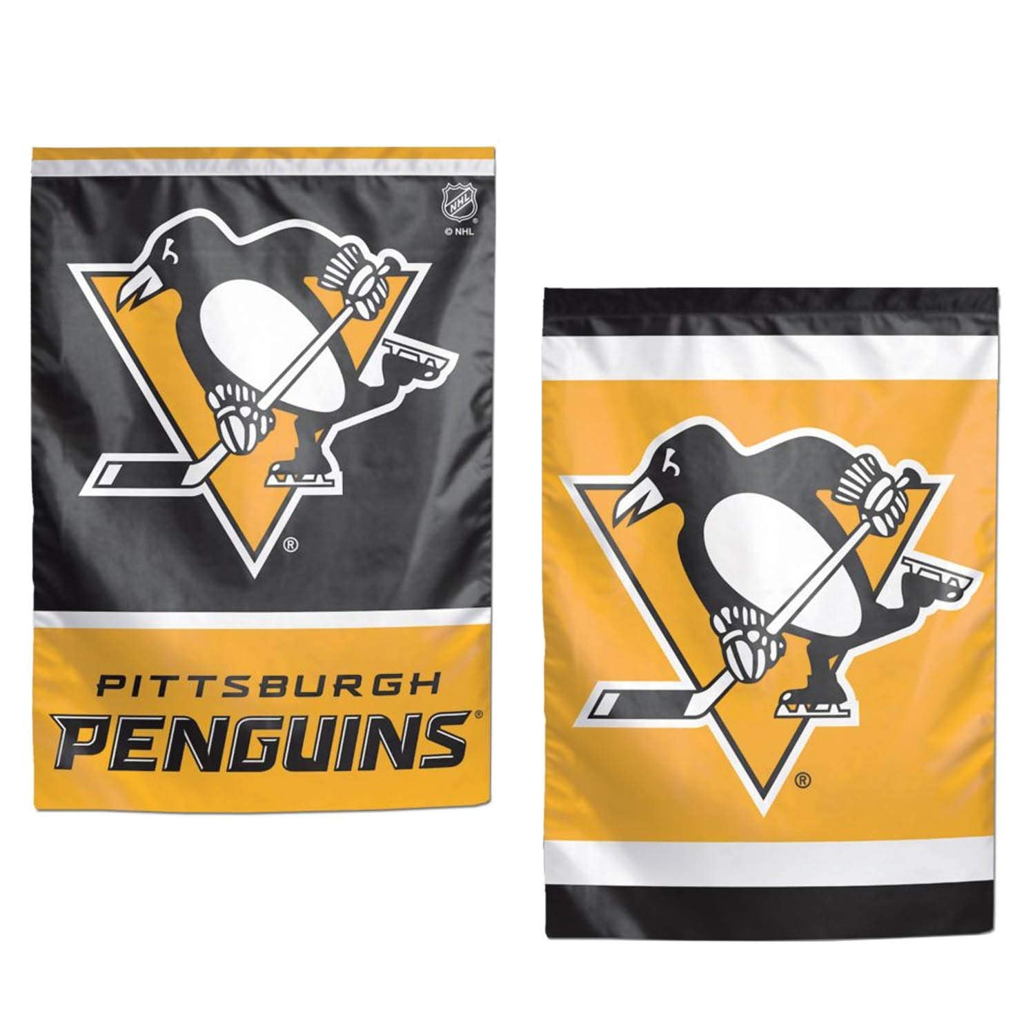 WinCraft NHL Pittsburgh Penguins WCR64715012 Garden Flag, 11 x 15