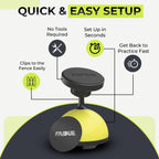 Faidue Tennis & Pickleball Training Equipment - Fence Smartphone Camera Mount, Tennis Practice Equipment, Iphone & Android Camer