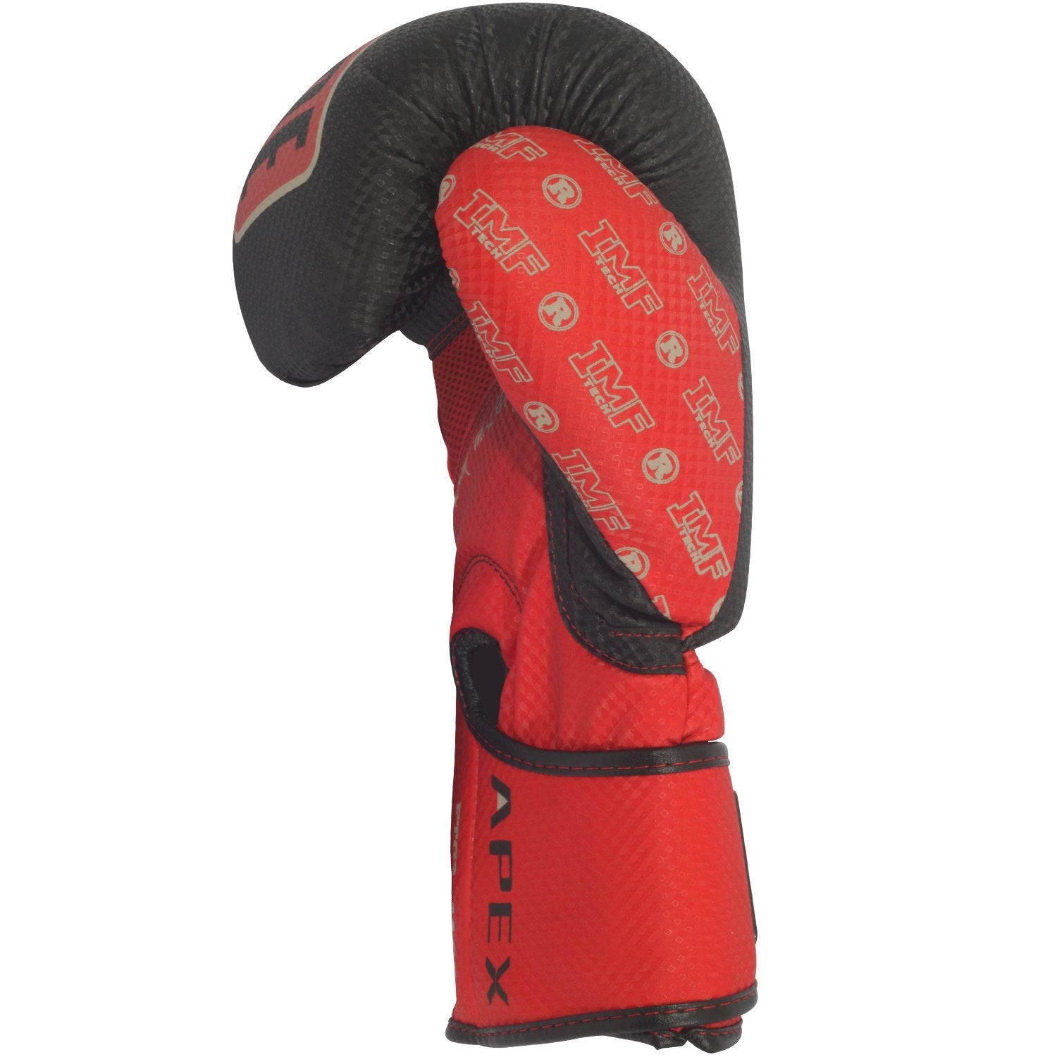 Ringside Apex Flash Boxing Training Sparring Gloves, Rd/Bk , 16 Oz,Red/Black
