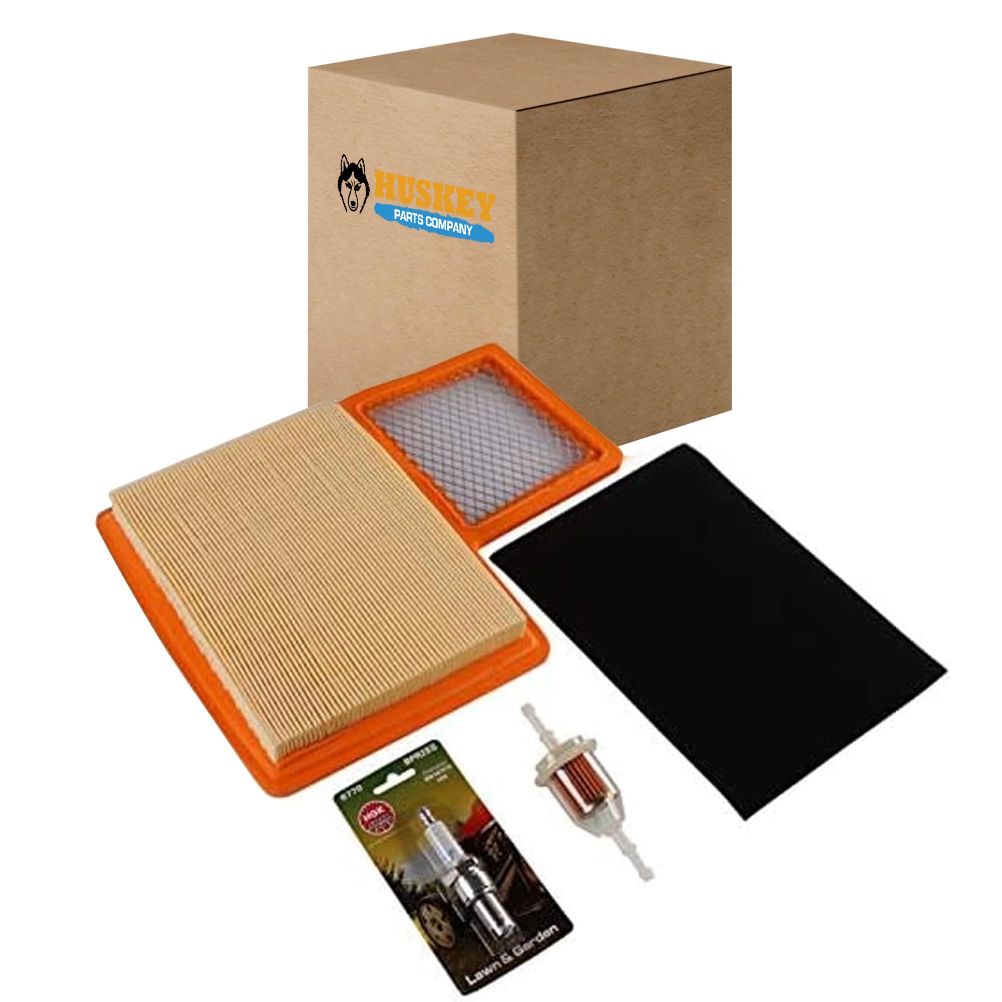 Huskey Golf Cart Tune Up Kit Compatible with Yamaha G16 G19 G22 G29 Drive 1996-2016 Gas Golf Carts,Includes Air Fuel,Pre Filter,