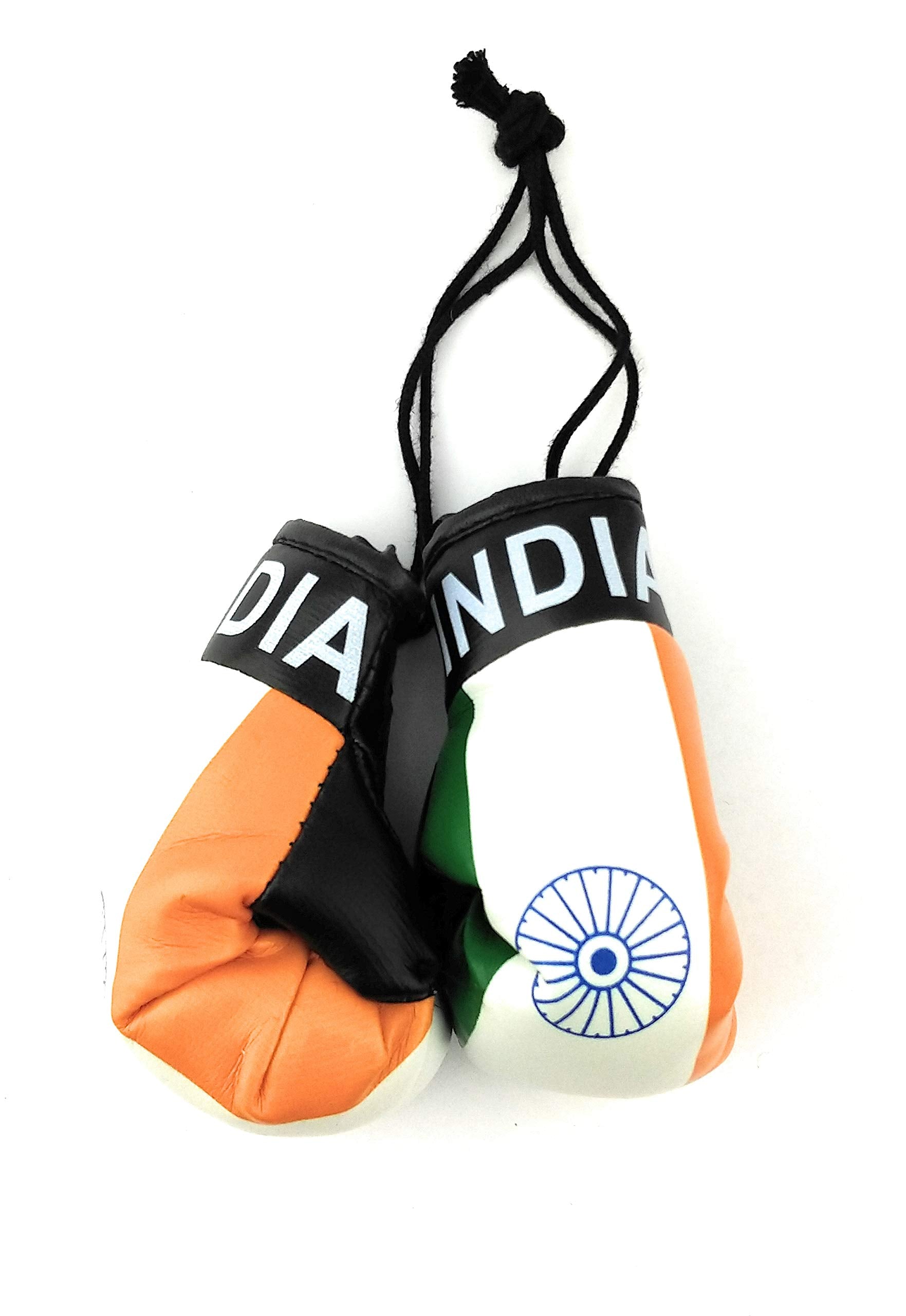 Red Hat Ent Hanging Car Mirror Mini Boxing Gloves (India)