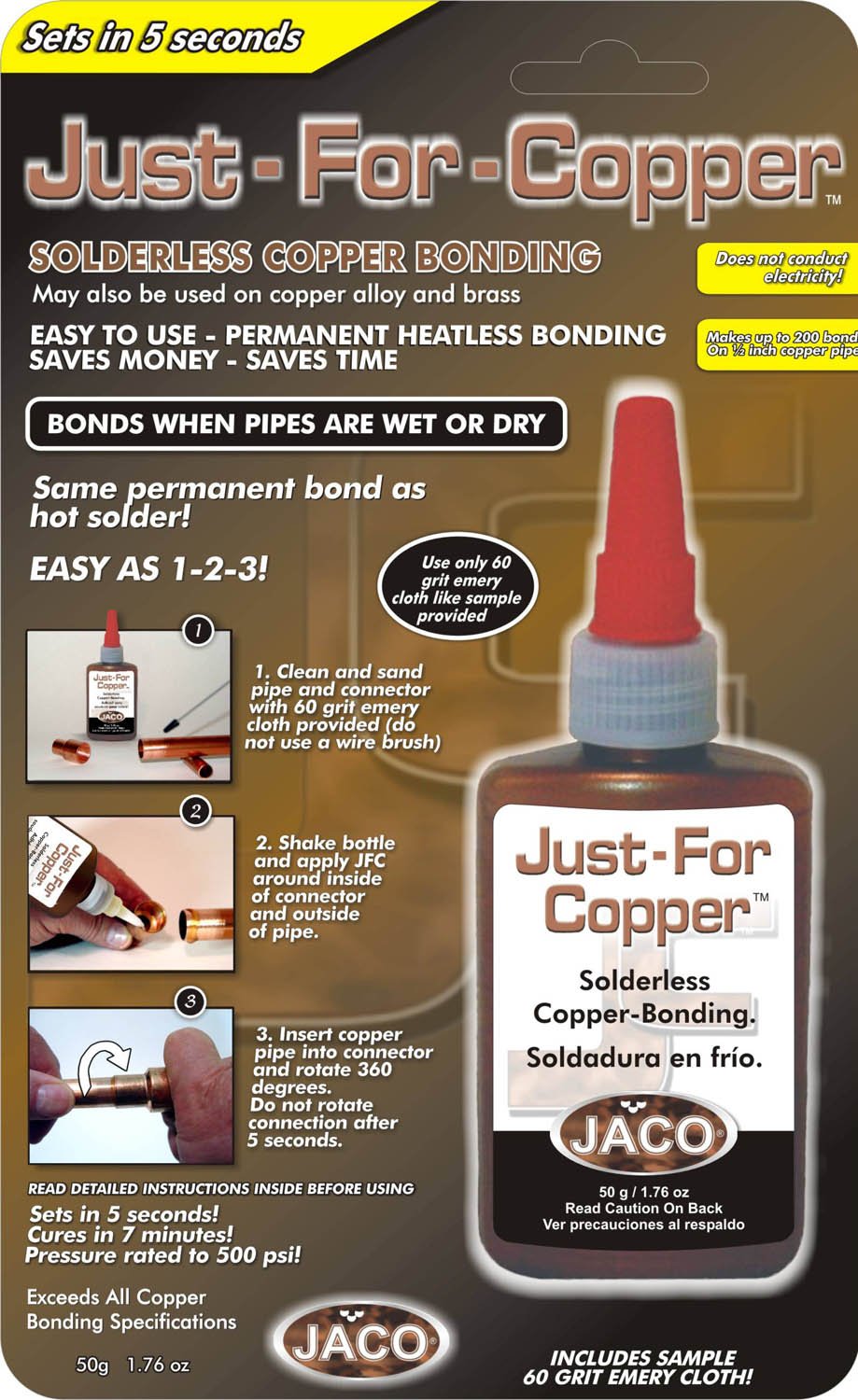 Soldrlss Coppr Bondg (Pack Of 1)