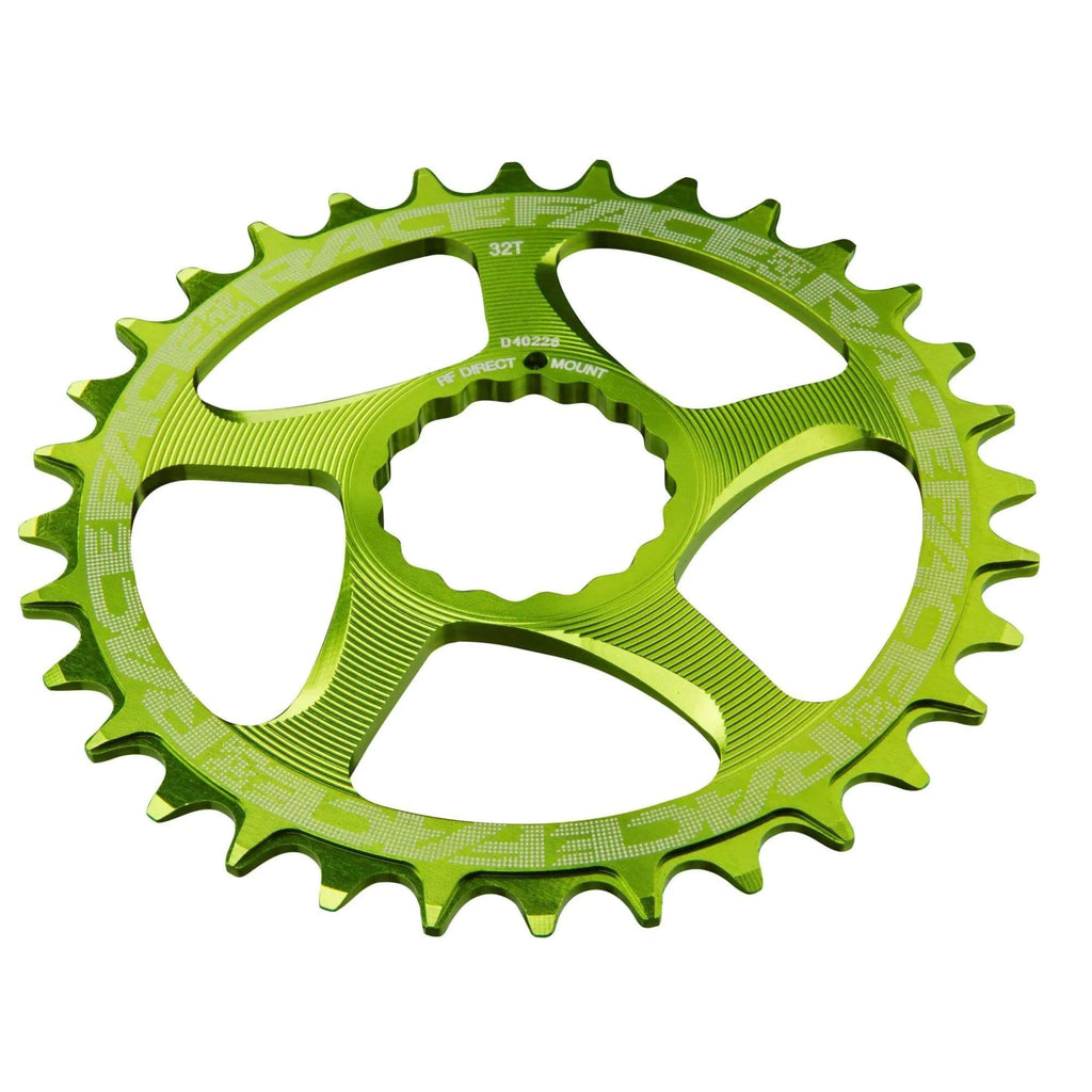 Race Face Narrow Wide Cinch Direct Mount Chainring Green, 32T