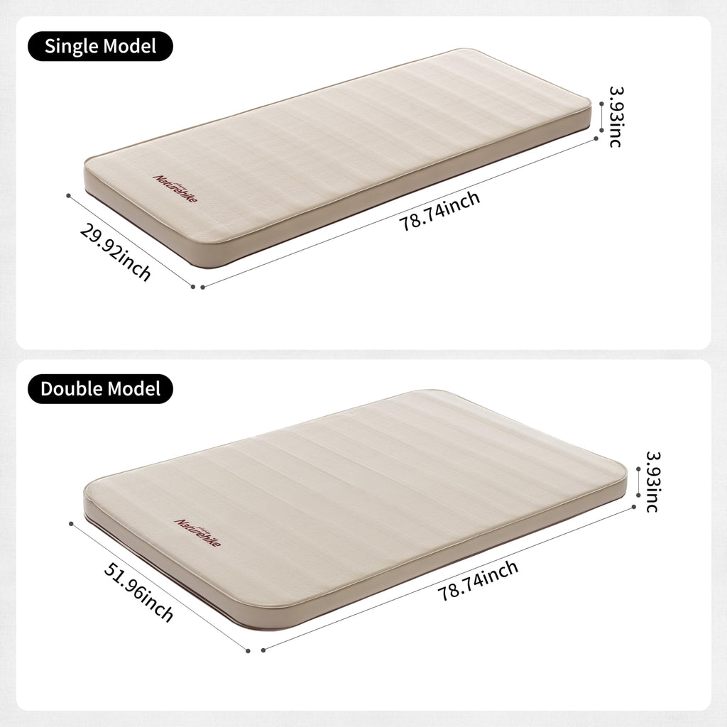 Naturehike Self Inflating Sleeping Pad Camping Air Mattress With Portable Mini Air Pump Inflatable Mattress For Home, Camping, G