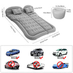 Iswees Car Bed Suv Air Mattress, Car Air Mattress With Home Power Adapter, Electric Pump, 2 Inflatable Pillows And 2 Footrests F