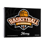 Murray Sporting Goods Basketball Scorebook - 35 Games Score Book Side By Side Score Keeping Book For Stats  Basketball Stat Trac