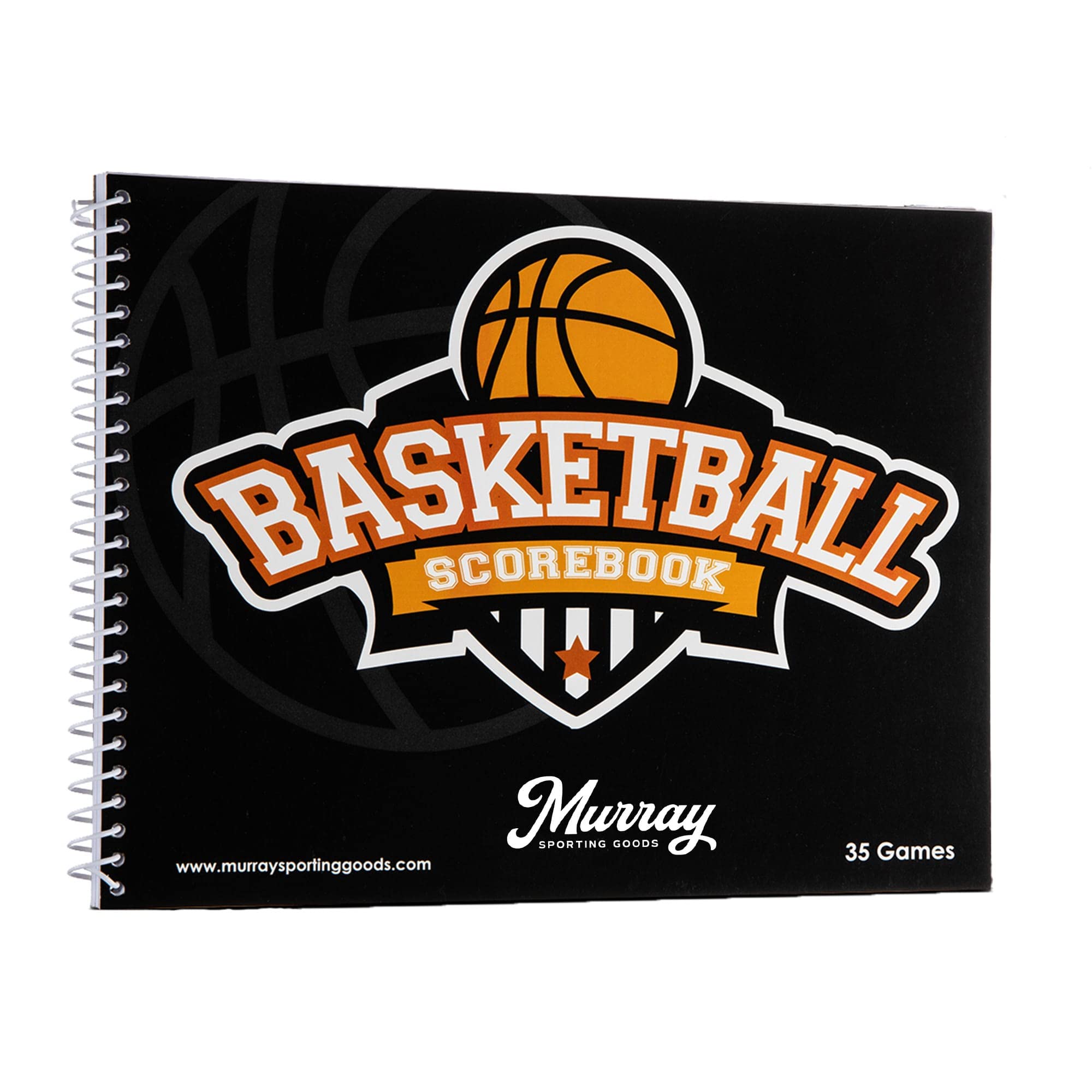 Murray Sporting Goods Basketball Scorebook - 35 Games Score Book Side By Side Score Keeping Book For Stats  Basketball Stat Trac
