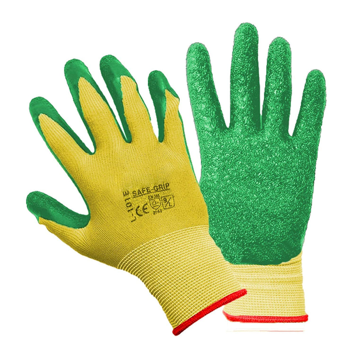 Trustbasket Gardening Gloves  Ergonomically Designed, Breathable Material, Crinkle Finish For Superior Grip, Polyester Cotton S