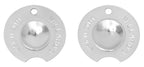 Willards Cue Tip Shaper Nickel Radius .415 Inches Cue Tip Shaper Dime Radius .358 Inches 2-Piece Set