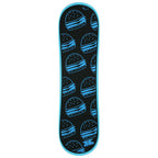Krown Snowskate 9'' X 32'' Burgers Cyan Blue